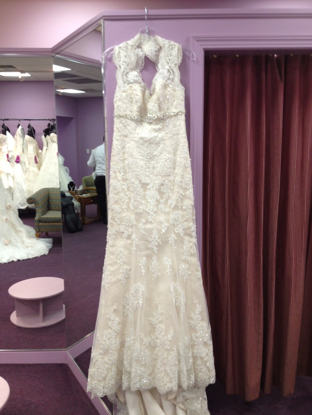 One of the approx. 5,000 rejected dresses