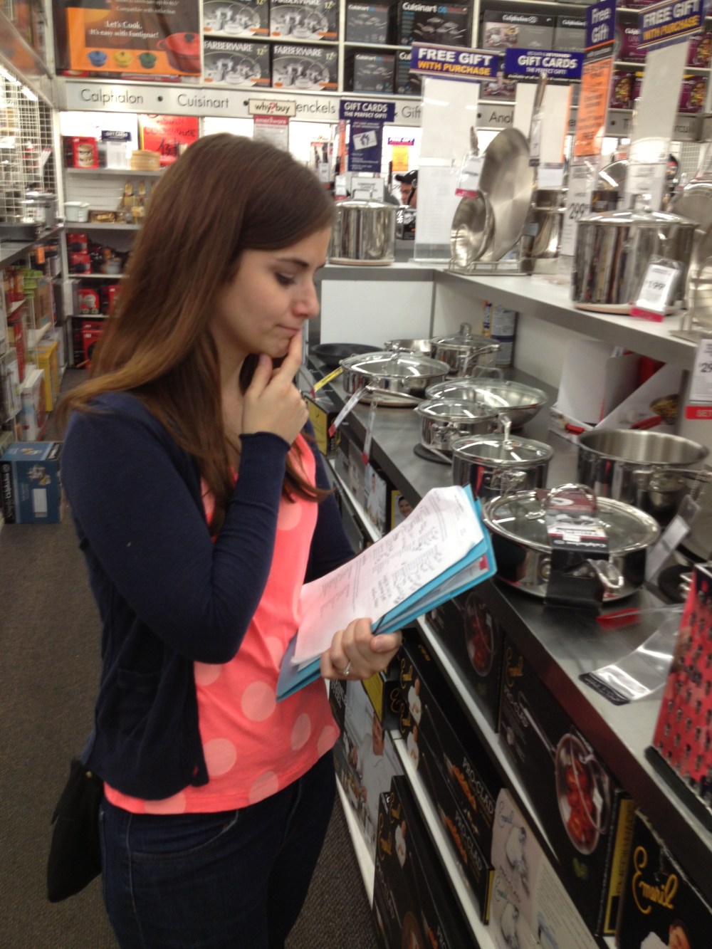 Me with my extreme list.