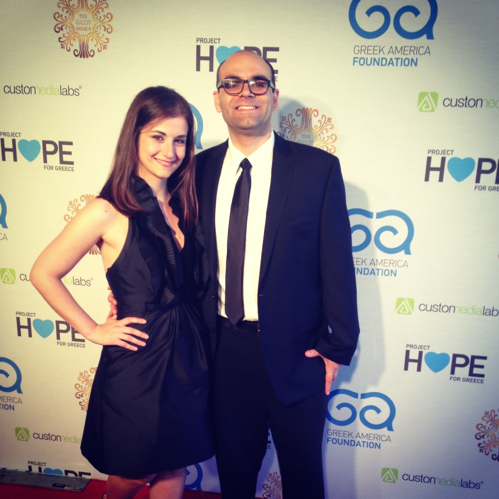 Phil and I at the 2013 Gabby Awards