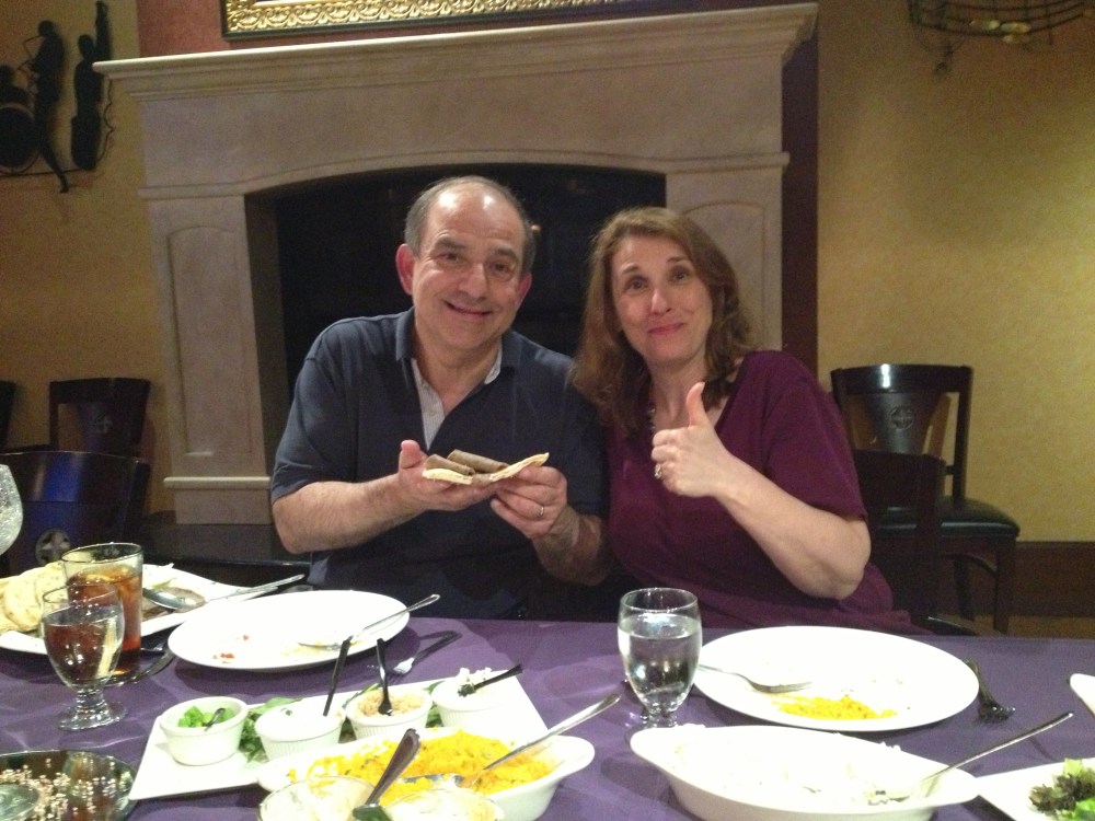 Happy Parents approve of the meal