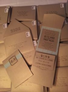 The invitations are ready to go!