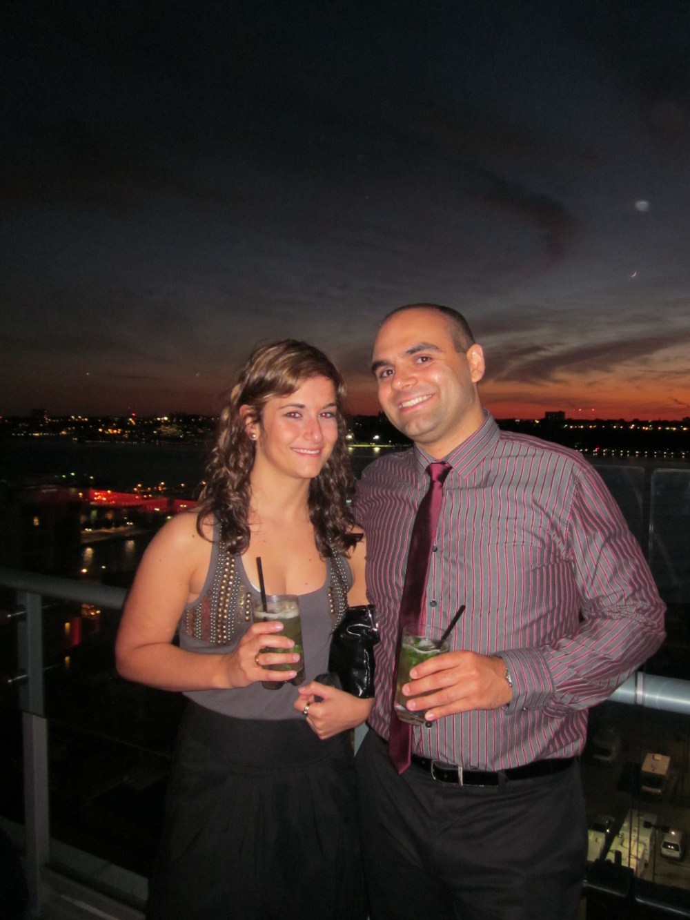 2011 at the Gabby awards pre-party with our Metaxa Mojitos 